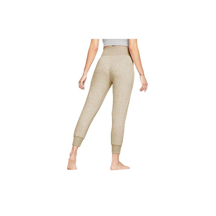 Nike Spodnie treningowe dopasowane do jogi Damskie doły Owsiane CJ3828-140