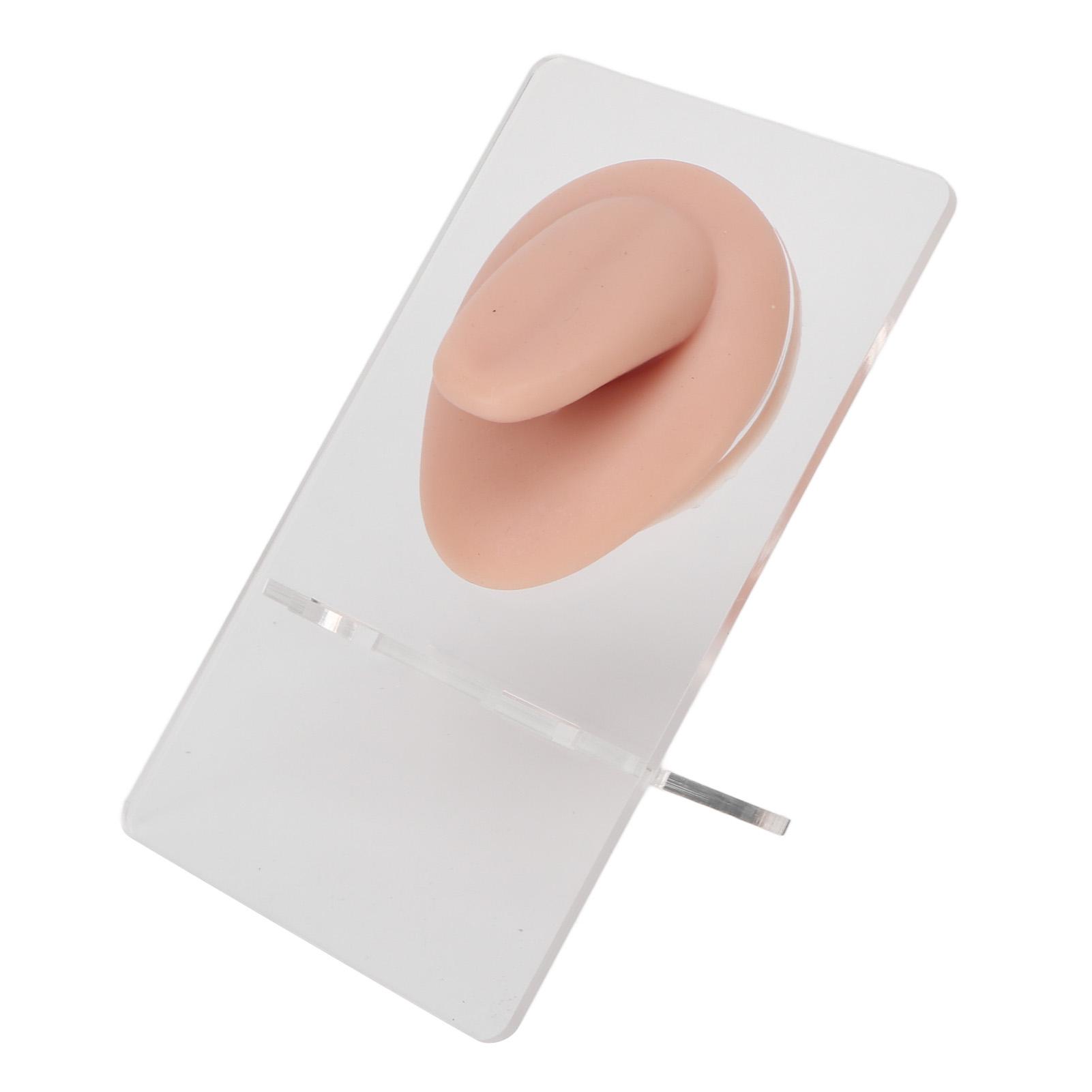 

Силиконовая модель языка Мягкая 3D Акупунктура Гибкий Искусственный язык Модель для демонстрации пирсинга для обучения Средний цвет кожи