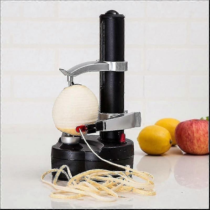 Xinhan Electric Fruit and Vegetable Peeler, Stainless Steel Electric Peeler for Apples Potatoes Carrots, Kitchen Peeling Tool
