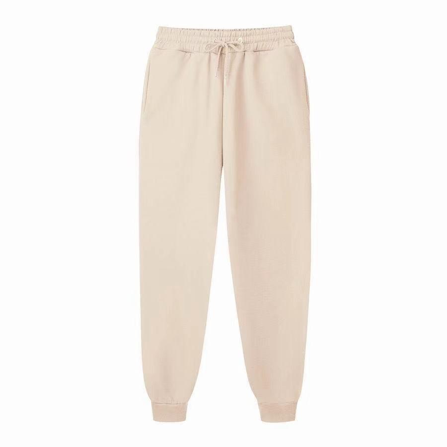 Men Pants Elastic Waist Sweatpants Drawstring Trousers Men Jogger Sweatpantsrunning Workout Jogging Long Pants