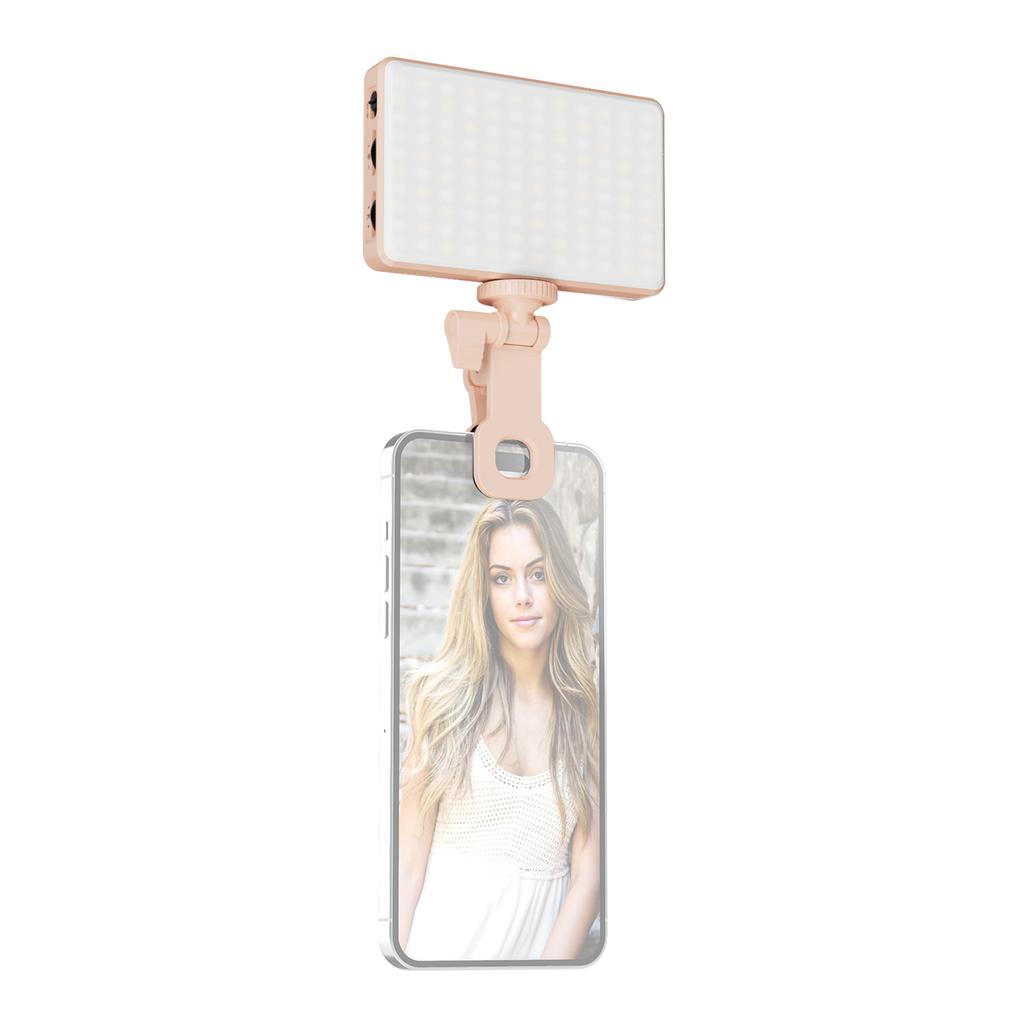 Pocket Clip-on LED Video Light Computer Tablet Mobile Phone Video Conference Light 2500K-9000K