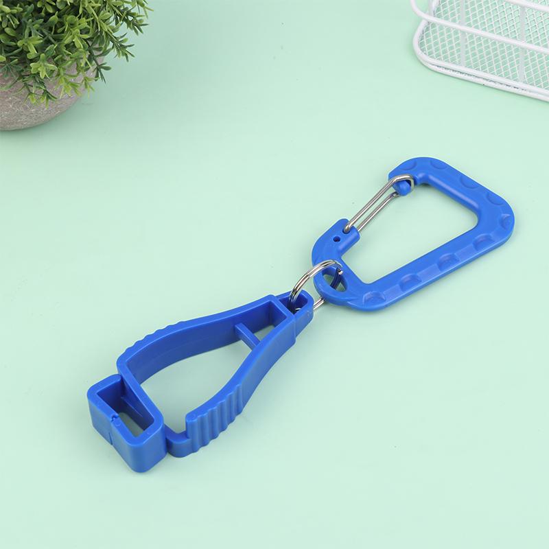 Outdoor Multifunktionale Schnalle Sicherheitsarbeitshandschuhe Halter Anti-Drop Handschuhclip Rucksack Schnalle Sicherheits Tragegegenstand Clip 7 Farben