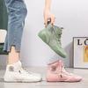 Fashion Spring Summer High-top Canvas Shoes Thin Breathable All-match Korean Shoes Trend Womens Sneakers