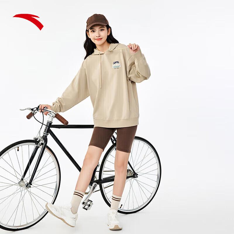 Anta Women s Autumn/Winter Casual Crew Neck Pullover M