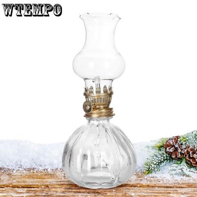 Lampă retro cu kerosen de cristal Relocare Iluminat de urgență Lumină permanentă Lumină de noapte mică pentru decorarea camerei de zi și a dormitorului atmosferă