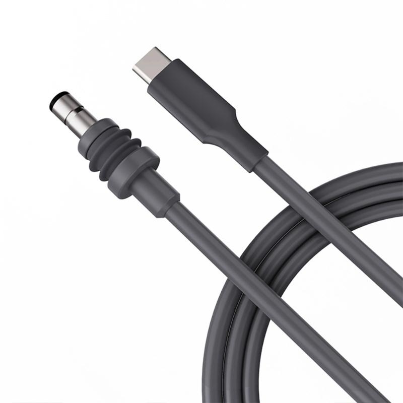 USB Type C to Barrels Power Cord for Mini Waterproof Charging Cable with PD100W Support