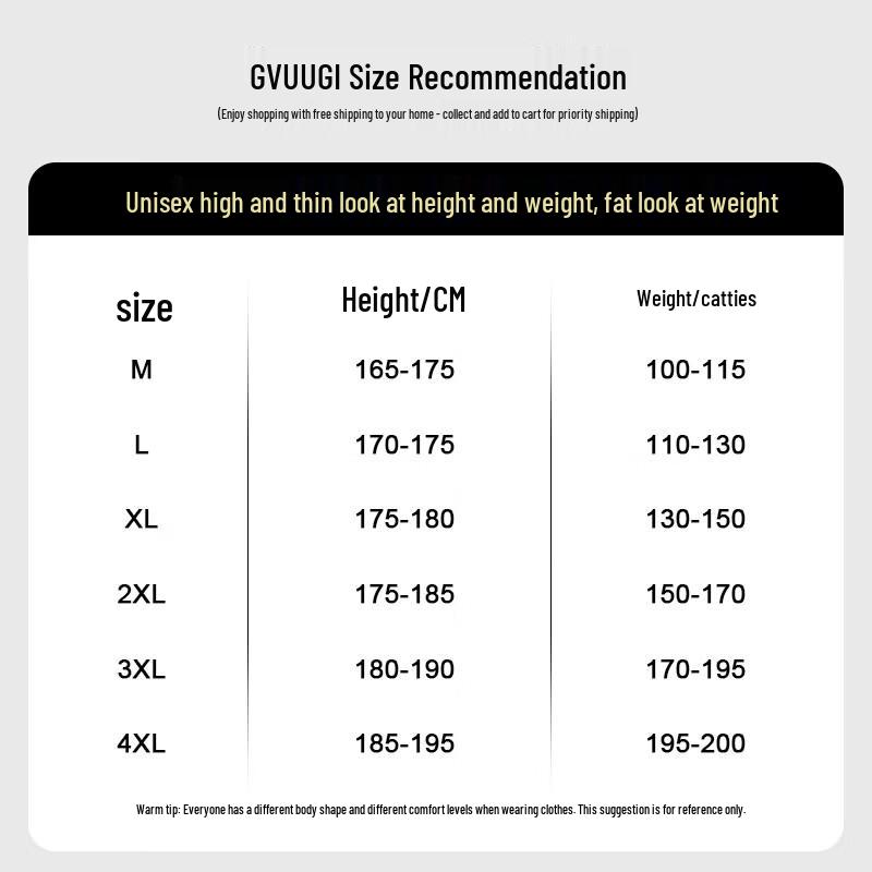 VUUG Men's Loose Straight-Leg Denim Jeans