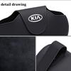For KIA Leather Car Logo Sunglasses Case Sun Visor Sunglasses Storage Accessories Rio K5 K2 Sportage Ceed Sorento Picanto udrgf