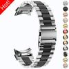 Geen Kieren Snel Passend RVS Bandje Voor Samsung Galaxy Watch 6 Classic 43 47mm Voor Galaxy 6 5 4 44 40mm 5 Pro 45mm Armband