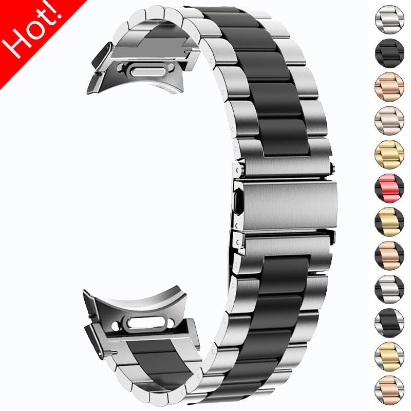 Geen Kieren Snel Passend RVS Bandje Voor Samsung Galaxy Watch 6 Classic 43 47mm Voor Galaxy 6 5 4 44 40mm 5 Pro 45mm Armband
