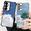 Summer Vibes Doodle Art Sky Soft Phone Case For Samsung A17 A27 A07 A37 A57 A16 A56 A15 A55 A14 A54 A13 A53 A26 A36 A25 A35 A24