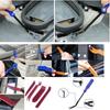 5Pcs No Scratch Plastic Pry Tool Car Trim Removal Tool Kit Interior Door Panel Clip Fastener Removal Set For Vehicle