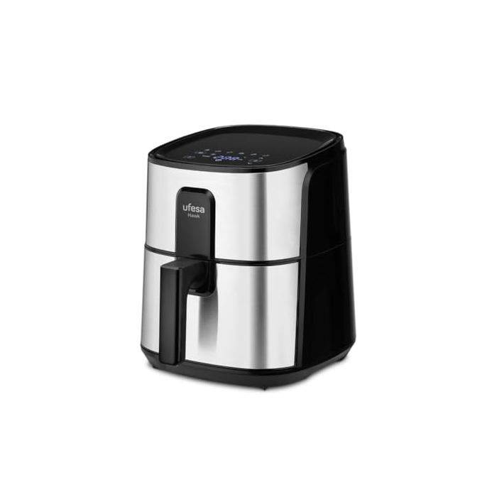 Friteuse à air - Ufesa - 1500 W - 33.21x34.28 cm - Cuisson à la vapeur - Rôtissage - Grillage - Déshydratation