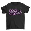 Rock Star T-Shirt Mens Womens Tees Top Boys Girls Music Pop Rockstar Cotton Band Slogan