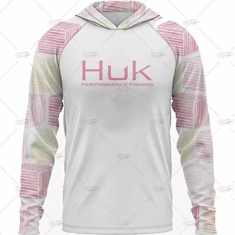 Men Women Quick Dry UV Protection Fishing Hoodie Lightweight Breathable Outdoor Sport Shirt Summer