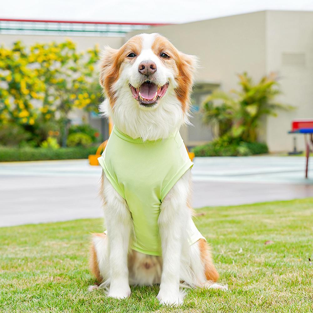 XL-7XL Golden Retriever French Bulldog Clothes Summer Breathable Soft Pet Clothes For Medium and Large Dogs