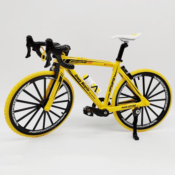 Cross1:8 Large Alloy Bicycle Pedal Model - Off-road Bicycle Toy Simulation Ornament