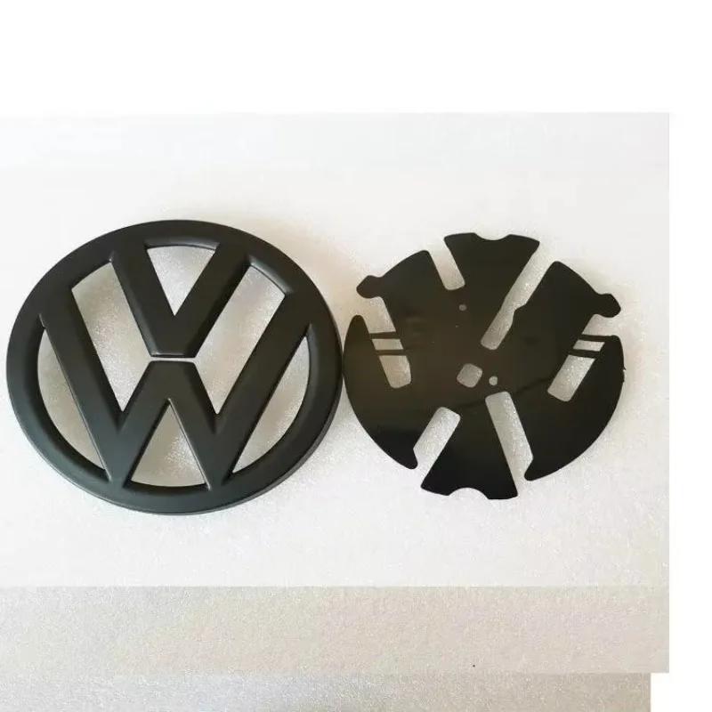 For VW 110mm for Volkswagen Emblem Backing Plate–Trunk Badge Background Panel for Golf 6/7/7.5, Polo, Passat, T-Roc, Arteon, T