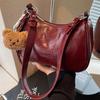 Retro Fashion Armpit Bag Autumn New Simple Pillow Bag High Value Shoulder Messenger Bag