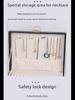 Mehrschichtige Schmuckschatulle für Ringe, Ohrringe, Halsketten, Armbänder und Haarschmuck