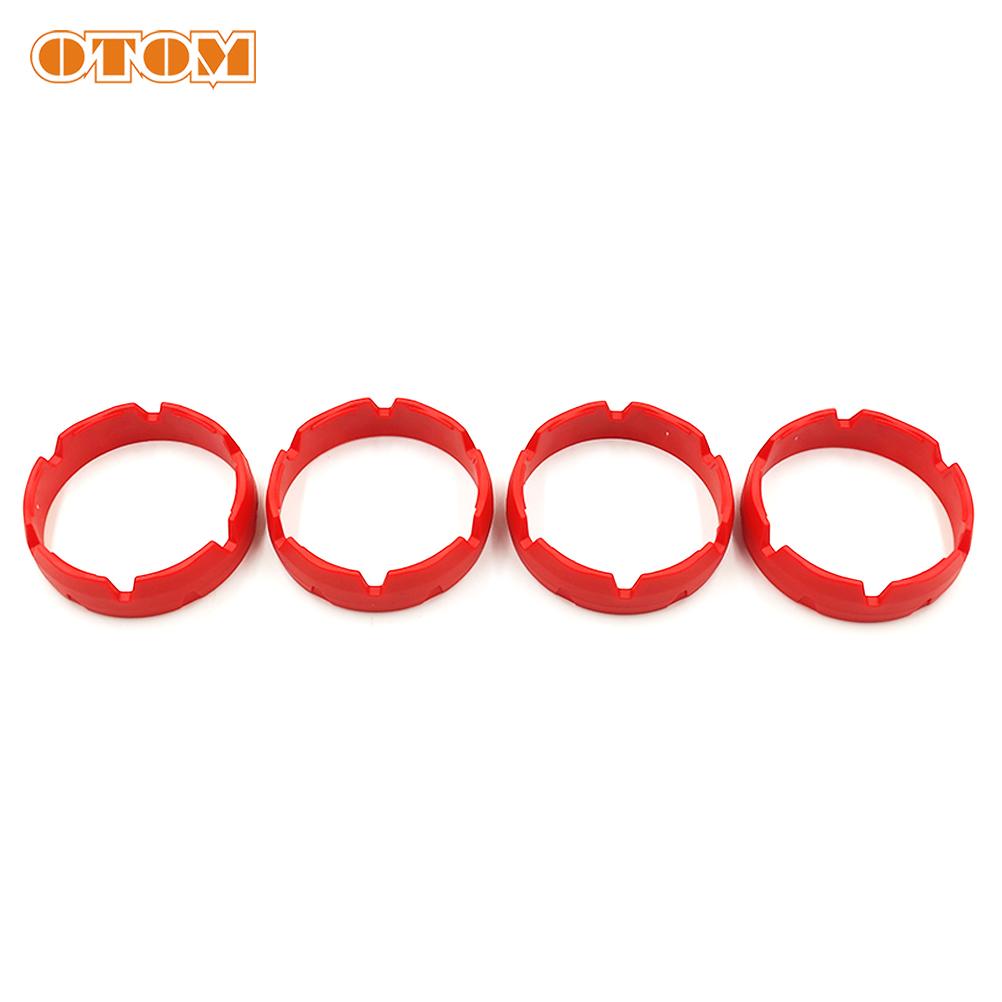 OTOM 2 Colors Motorcycle Front Shock Absorber Anti-wear Ring Fork Wear Sleeve Protection Seat Post Clamp Fixed Tube Clip For KTM