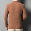 Pullover Herren Herbst und Winter Halbhochgeschlossener Wollpullover Business Freizeit Verdickter warmer Nadelpullover Bottoming Top