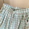Women's Patchwork Color Contrast Plaid Loose Mopping Casual Fashion Wide Leg Pants