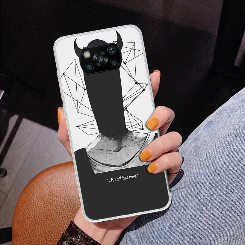 Oyasumi Punpun Phnoe Case for Xiaomi Poco X5 X6 X7 Pro X4 Gt F7 Ultra M8 M7 Redmi 15C 15 13C 13 12C 12 Unique Cover Coque Poco X