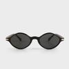 New retro European and American oval frame sunglasses women's personalized street photography Internet celebrity glasses men's sunshade sunglasses