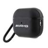 Amg Amap2Slwk Airpods Pro 2 (2022/2023) Cover Black/Black Leather White Logo