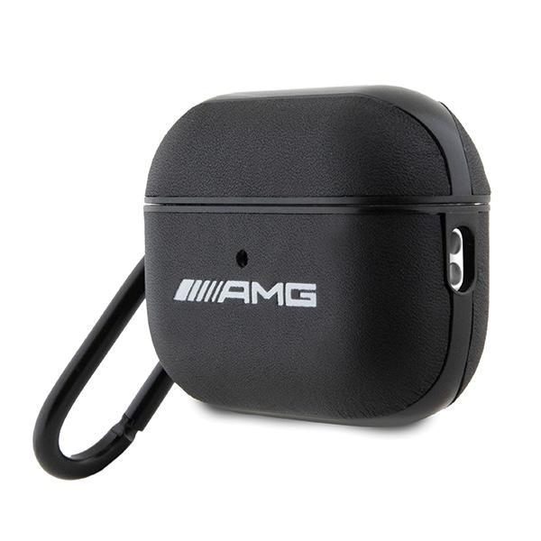 Amg Amap2Slwk Airpods Pro 2 (2022/2023) Cover Black/Black Leather White Logo