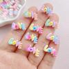 30Pcs New Cute Resin Small Letter Love Flat Back Ornament Jewelry Making Manicure Hairwear Accessories