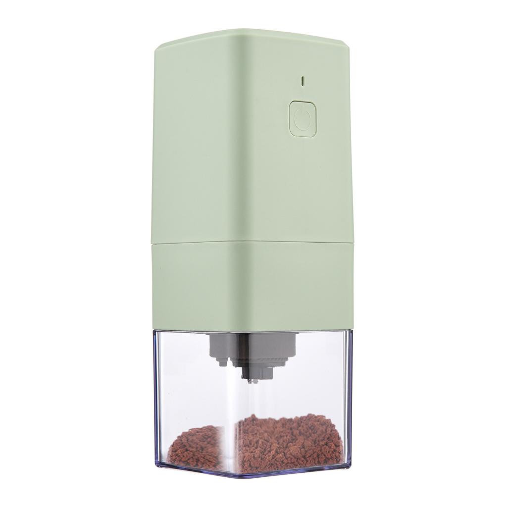 Tragbare Mini Elektrische Kaffeemühle mit Verstellbarem Grob Fein Mahlen Abnehmbare Kammer für Zuhause Reise