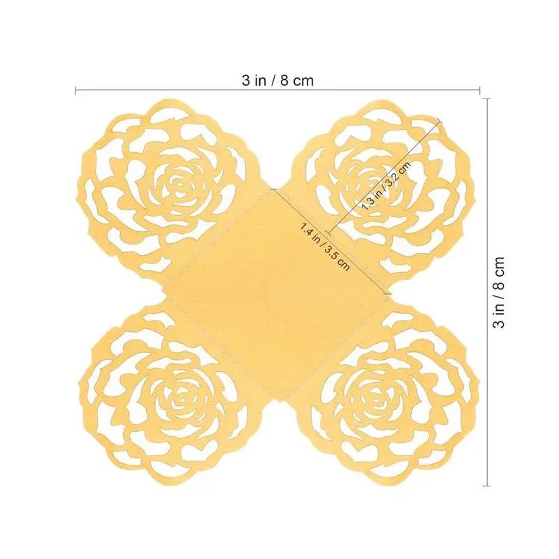 30/50pcs Truffle Paper Wrappers Liner Mini Baking Cups Chocolate Cupcake Muffin Tray for Wedding Birthday Party Decor Supplies