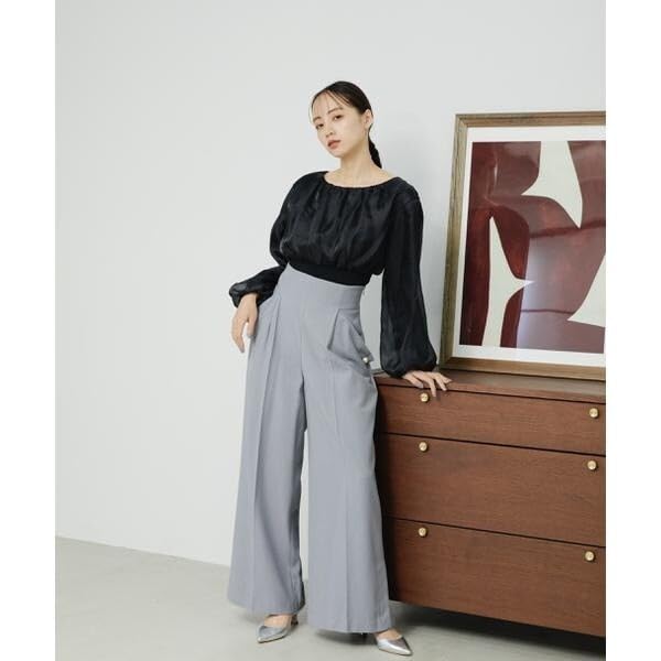 Jill by Jill Stuart Ribbad Genomskinlig Blus