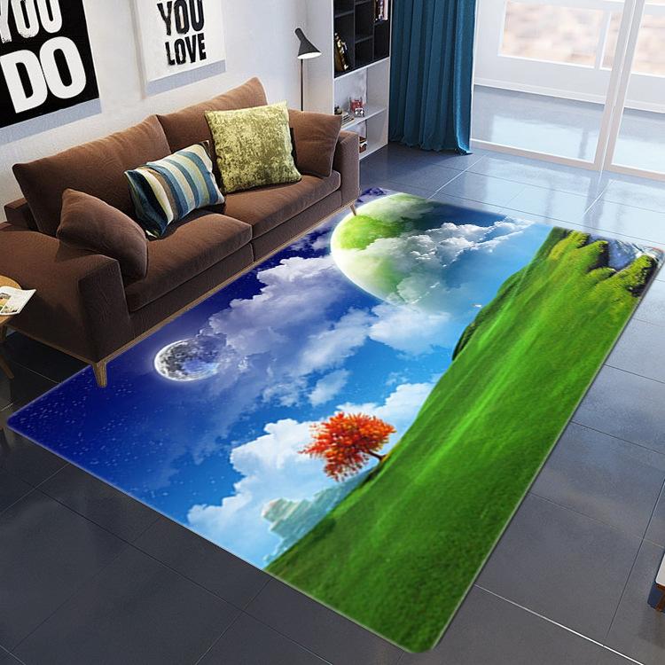 

Ковер в скандинавском стиле Новый китайский современный простой ковер для гостиной спальни Полный противоскользящий ковер 3D коврик для пола 40X60cm upgrade encryption