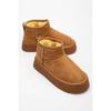 Women's Thick Soled Faux Fur Lined Casual Boots