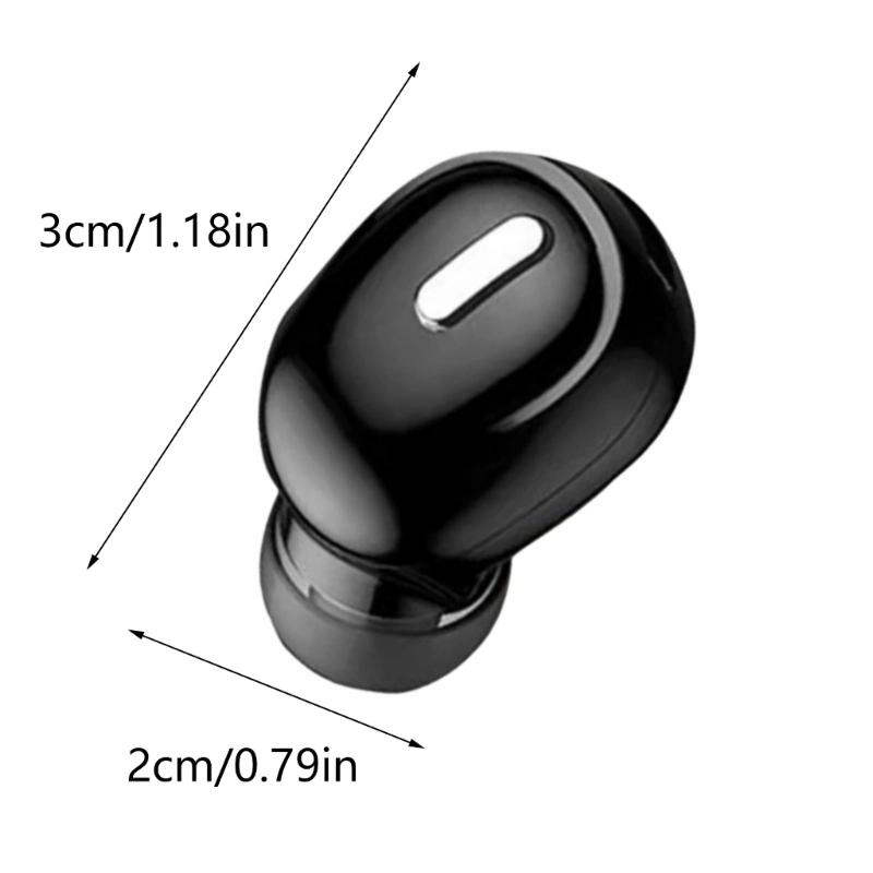 Mini In-Ear Einzel-Ohrhörer Bluetooth-kompatibel 5.0 Kabelloser Ohrhörer Mit Tiefem Bass Geräuschunterdrückung Für Alle Geräte