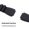 Für Bell Ross Silikon Herren Armband BR01 BR03 Schwarz Blau Orange Modell Sport Wasserdicht Weiches Silikon Herren Armband