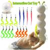 Caterpillar Interactive Cat Toy Motion Activated Teasing Cat Toy with Tail Automatic Cat Toy for Indoor Cats