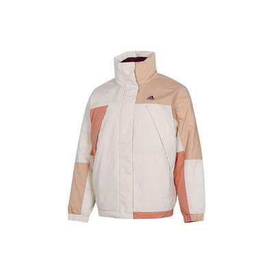 Colorblock Splicing Sportlich Lässig Winddicht Warm Daunenjacke Damen Oberbekleidung Off-White H23070