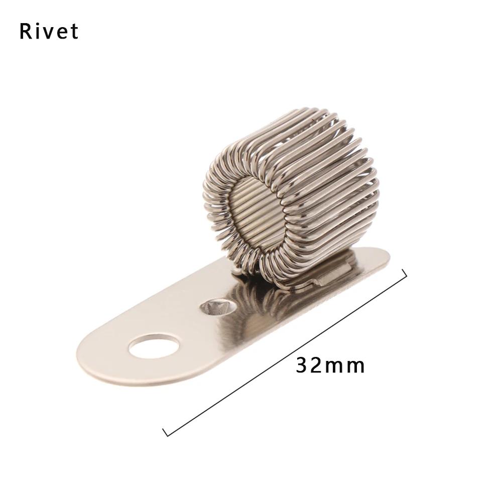 

1PC Single/Double/Triple Hole Metal Spring Pen Holder With Pocket Clip Portable Doctors Nurse Uniform Pen Holder Office Supplies