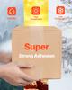 VEVOR Clear Packing Tape, 3 Inches Core, 6 Rolls 1.88 Inches X 65 Yards Packing Tape with Dispenser