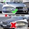 LED Kierunkowskaz do lusterka bocznego Lampka wskaźnika dla Benz W203 Klasa C Przed liftingiem 2000 2001 2002 2003 A2038200121 A2038201021