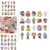 Adorable Labubu Stickers Set Of 80 For Kids And Crafting Enthusiasts
