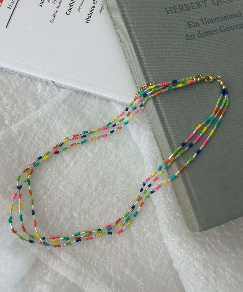 [CIAOPANIC TYPY] H.S 3-strand Bead Necklace TYZ1041511A0006 Free Non