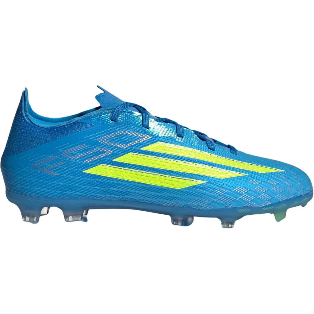 Adidas F50 Elite FG Comfortable Fit Natural Firm Ground Long Stud Low Top Soccer Shoes Bright Blue Kids sneaker JR8964