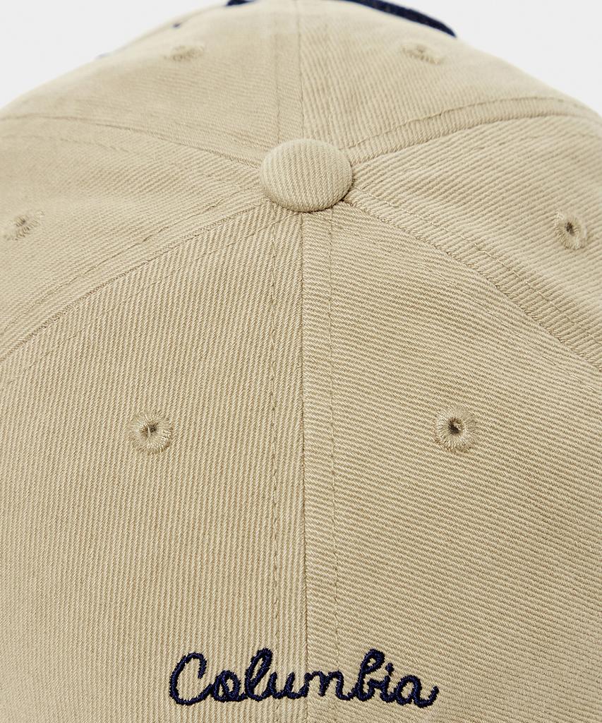 COLUMBIA UNIVERSITY Nyc Twill Washing Ball Cap Beige