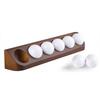 Holz Golfball Sammelbox 6 Löcher Holz Golfball Aufbewahrungshalter Golfer Enthusiast Sammlerschrank Regal Dekoration