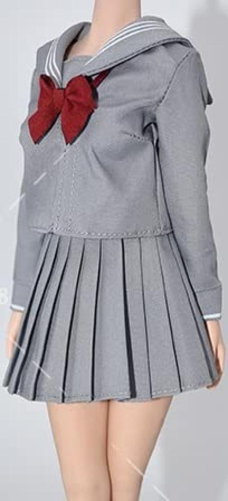 Toy Hobby Figure for TBLeague Body GS Innocent Style High School Girl Gray Long Sleeve JK Sailor Uniform Middle Long Skirt Version shoes and socks are